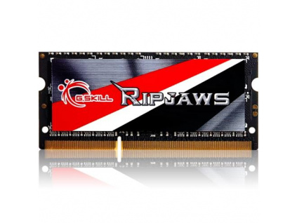 G.SKILL 8GB Ripjaws DDR3L SO-DIMM 1600MHz CL9 1.35V, F3-1600C9S-8GRSL