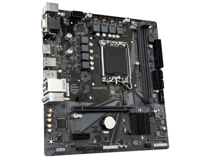 GIGABYTE H610M H V2 DDR4 / Intel H610 / LGA1700 / 2x DDR4 / M.2 / VGA/ HDMI / mATX, H610M H V2 DDR4