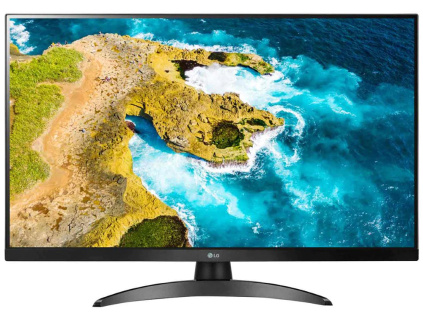 LG monitor 27TQ615S-PZ IPS webOS / 1920x1080 /8 bit/ 1000:1 / 250cd / 2xHDMI / Wifi / DVB-T/T2/DVB-C/DVB-S/S2 /DO černý, 27TQ615S-PZ.AEU