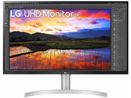 LG monitor 32UN650P 31,5" / IPS / UHD 4K 3840x2160 / 16:9 / 350cd/m2 / 5ms / 60Hz/ HDR / HDMI / DP / AMD FreeSync™/repro, 32UN650P-W.BEU