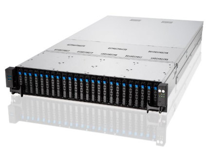 ASUS 2U server 2x SP5, 24x DDR5 ECC R, 12x 3,5/8xNVMe, 4x 1Gb LAN, 2x 2600Wt, IPMI, 90SF02E1-M002Z0