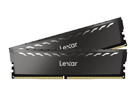 Lexar THOR DDR4 16GB (kit 2x8GB) UDIMM 3200MHz CL16 XMP 2.0 - Heatsink, černá, LD4BU008G-R3200GDXG