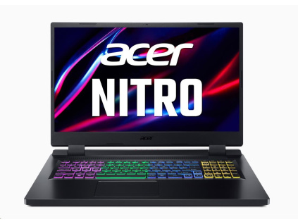 ACER NTB Nitro 5 (AN517-55-52KK), i5-12450H,17,3" FHD IPS,16GB,1TB SSD,NVIDIA GeForce RTX 4060,Linux,Black, NH.QLFEC.004