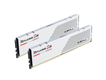 G.SKILL 32GB=2x16GB RipJaws S5 DDR5 6000MHz CL30 White, F5-6000J3040F16GX2-RS5W