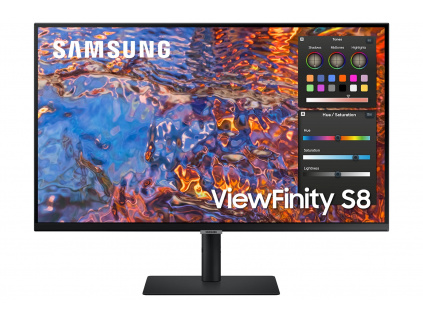 Samsung/ViewFinity S80PB/32''/IPS/4K UHD/60Hz/5ms/Black/3R, LS32B800PXPXEN