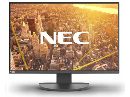 NEC MT 24" EA242WU, IPS TFT, 1920x1200, 300nit, 1000:1, 6ms, DP, HDMI, USB-C, USB, LAN, Repro, Pivot, 60004855