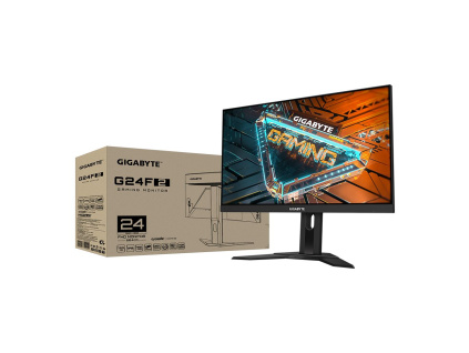 GIGABYTE LCD - 23.8" Gaming monitor G24F 2 FHD, 1920 x 1080, 165Hz, 1100:1, 300cd/m2, 1ms, 2xHDMI 2.0, 1xDP, SS IPS, G24F 2