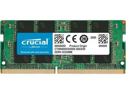 Crucial/SO-DIMM DDR4/16GB/3200MHz/CL22/1x16GB, CT16G4SFRA32A