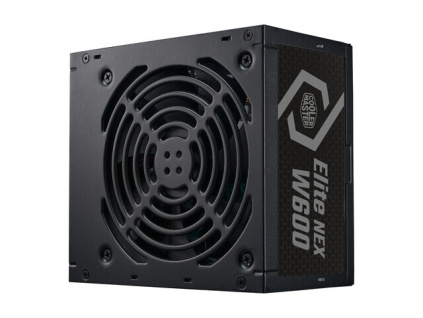 Cooler Master zdroj ELITE NEX 600W 80+, černý, MPW-6001-ACBW-BEU