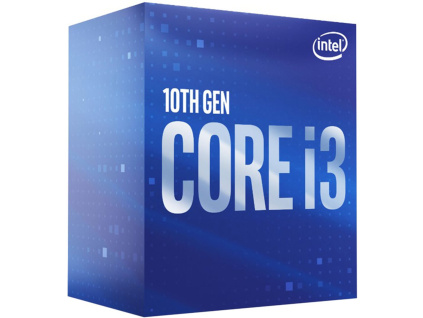 CPU Intel Core i3-10100F BOX (3.6GHz, LGA1200), BX8070110100F