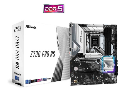 ASRock MB Sc LGA1700 Z790 PRO RS, Intel Z790, 4xDDR5, 1xDP, 1xHDMI, Z790 PRO RS