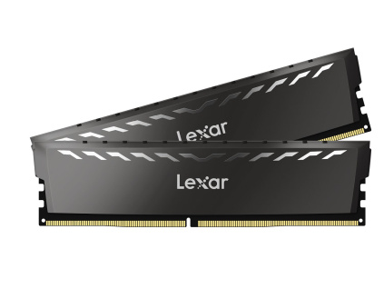 Lexar THOR DDR4 32GB (kit 2x16GB) UDIMM 3200MHz CL16 XMP 2.0 - Heatsink, černá, LD4BU016G-R3200GDXG