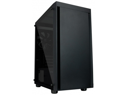 Zalman skříň T3 PLUS / mATX / 2 x 120 mm fan / 2xUSB 2.0 / USB 3.0 / tvrzené sklo / černá, T3 PLUS