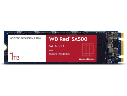 WD RED SSD 3D NAND WDS100T1R0B 1TB M.2 SATA, (R:560, W:530MB/s), WDS100T1R0B
