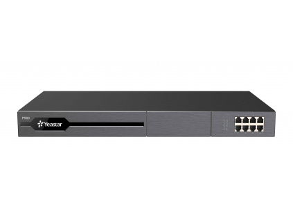 Yeastar P560 IP PBX, až 8 portů, 100/200 uživatelů, 30/60 souběžných hovorů, rack, 10001558