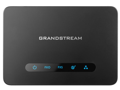 Grandstream HT813 1FXS,1FXO ATA brána, 2 SIP úč, 2x100Mb LAN, NAT router, 3-way konf., provisioning, HT813