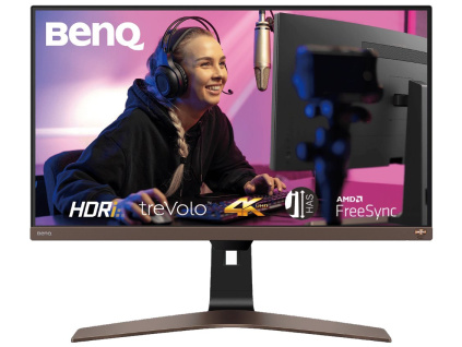 BENQ 28" LED EW2880U/ 3840x2160/ IPS panel/ 1000:1/ 5ms/ 2xHDMI/ DP/ USB-C/ Pivot/ repro/ černý, 9H.LKSLB.QBE