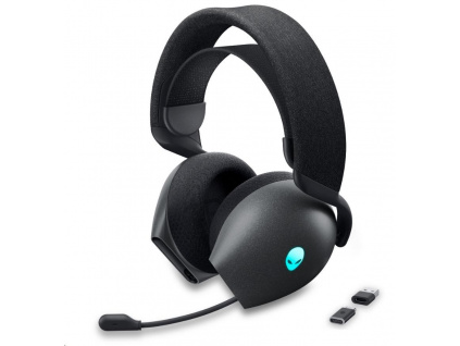 DELL Alienware Dual Mode Wireless Gaming Headset - AW720H (Dark Side of the Moon), AW720H-G-DEAM