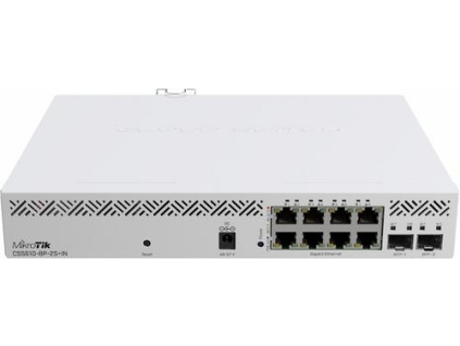 MIKROTIK Cloud Smart Switch, CSS610-8P-2S+IN, CSS610-8P-2S+IN