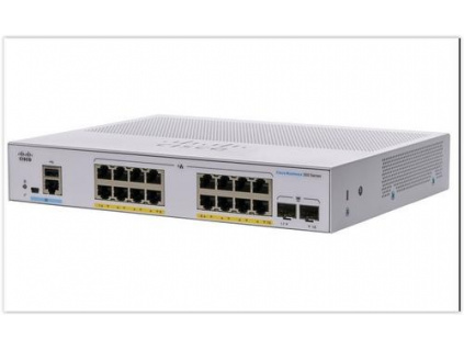 Cisco CBS350-16P-E-2G - REFRESH switch (CBS350-16P-E-2G-EU použitý), CBS350-16P-E-2G-EU-RF