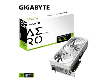 GIGABYTE VGA NVIDIA GeForce RTX 4090 AERO 24G, RTX 4090, 24G GDDR6X, 3xDP, 1xHDMI, GV-N4090AERO OC-24GD