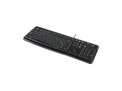 Logitech Corded Keyboard K120 - Business EMEA - US International - BLACK, 920-002479