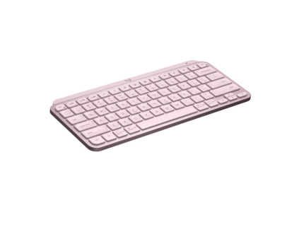Logitech MX Keys Mini Minimalist Wireless Illuminated Keyboard - ROSE - US, 920-010500