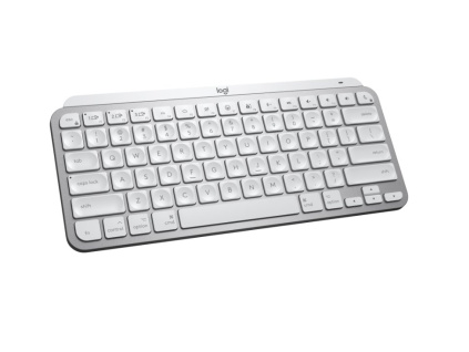 Logitech MX Keys Mini Minimalist Wireless Illuminated Keyboard - pro Mac - PALE GREY - US, 920-010526