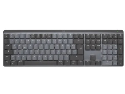 Logitech MX Mechanical Wireless Illuminated Performance Keyboard - GRAPHITE - US INT'L - 2.4GHZ/BT - TACTILE, 920-010757
