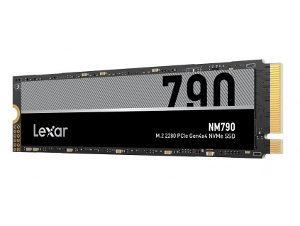 Lexar SSD NM790 PCle Gen4 M.2 NVMe - 512GB (čtení/zápis: 7200/4400MB/s), LNM790X512G-RNNNG