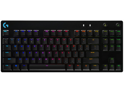 Logitech G PRO X TKL LIGHTSPEED Gaming Keyboard - WHITE - US INT'L - 2.4GHZ/BT - TACTILE, 920-012148