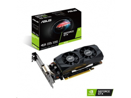 ASUS GTX1650-O4G-LP-BRK 4GB/128-bit GDDR5, DVI, HDMI, DP, 90YV0D30-M0NA00