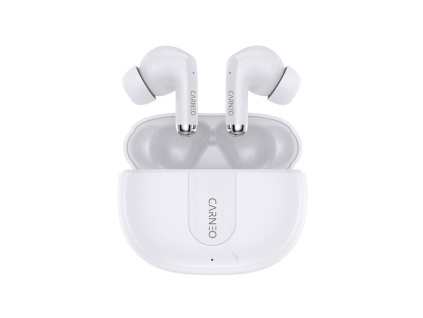 CARNEO Bluetooth Sluchátka do uší 4Fun mini white, 8588007861784
