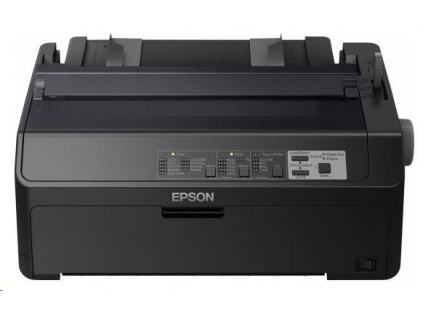 EPSON tiskárna jehličková LQ-590II, A4, 24 jehel, high speed draft 550 zn/s, 1+6 kopii, USB 2.0, C11CF39401