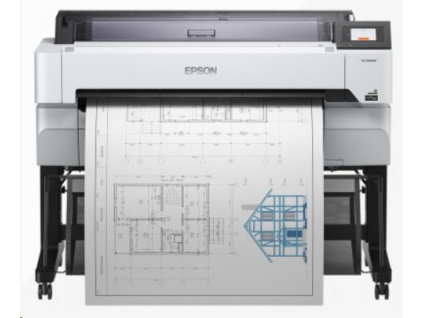 EPSON tiskárna ink SureColor SC-T5400M, 4ink, A0+, 2400x1200 dpi, USB 3.0, WIFI, Ethernet, C11CH65301A0