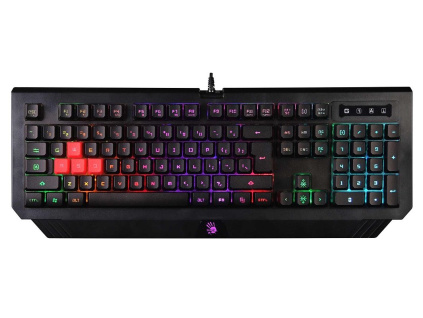 A4tech Bloody B120N podsvícená herní klávesnice, USB, CZ, B120N