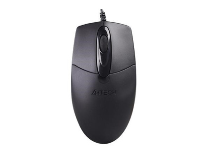 A4tech myš OP-720, 1 kolečko, 3 tlačítka, USB, černá, OP-720 Black