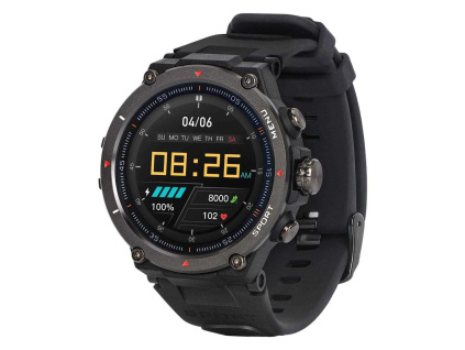 Garett Smartwatch GRS PRO černá, GPS, GRS_PRO_BLACK