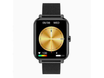Garett Smartwatch GRC CLASSIC Black steel, CLASSIC_BLK_STL