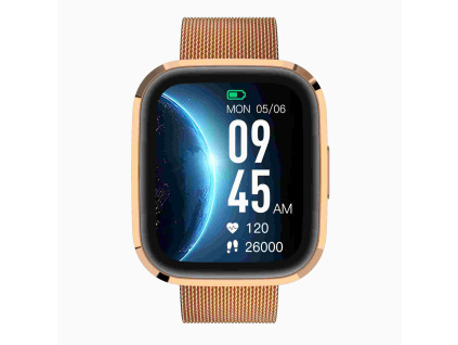 Garett Smartwatch GRC STYLE Gold steel, STYLE_GLD_STL