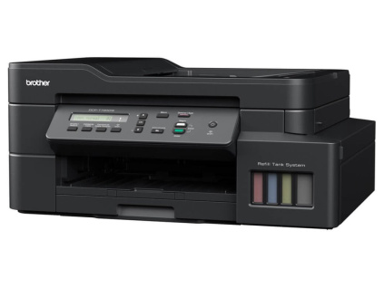 BROTHER inkoust DCP-T720DW / A4/ 17/16,5ipm/ 128MB/ 6000x1200/ copy+scan+print/ USB 2.0 / wifi / ADF / ink tank system, DCPT720DWYJ1