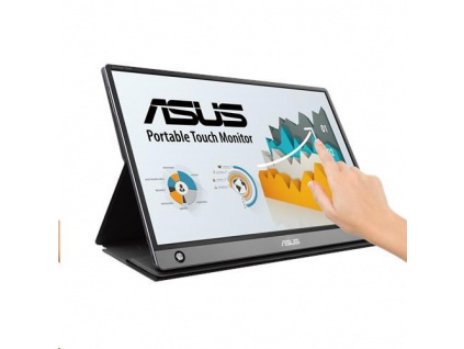 ASUS LCD 15.6" MB16AMT 1920x1080 ZenScreen Touch USB Type-C IPS, 10-point Touch, repro, 90LM04S0-B01170