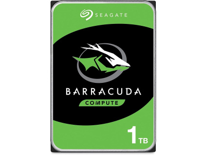 Seagate HDD BarraCuda 3.5" 1TB - 7200rpm/SATA-III/64MB, ST1000DM014