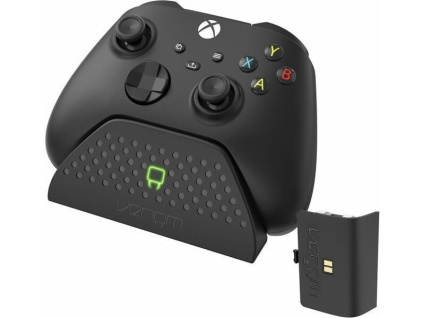 VENOM VS2880 Xbox Series S & X Black Single Docking Station + 1 Battery, VS2880