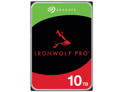 Seagate IronWolf Pro 10TB HDD / ST10000NT001 / Interní 3,5" / 7200 rpm / SATA III / 256 MB, ST10000NT001