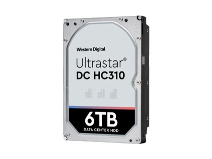 Western Digital Ultrastar DC HC310 / 7K6 3.5in 6TB 256MB SATA 512E SE (náhrada WD6002FRYZ), HUS726T6TALE6L4