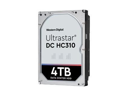 Western Digital Ultrastar DC HC310 / 7K6 3.5in 4TB 256MB SATA 512n, HUS726T4TALA6L4