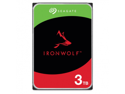 Seagate HDD IronWolf NAS 3.5" 3TB - 5400rpm/SATA-III/256MB, ST3000VN006