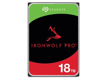 Seagate HDD IronWolf Pro NAS 3.5'' 18TB - 7200rpm/SATA-III/256MB, ST18000NT001