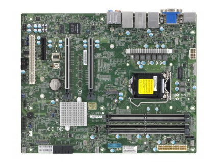 SUPERMICRO MB LGA1200 (Xeon W-12xx, core), W480,4xDDR4,4xSATA3,2xM.2,3xPCIe3.0 (x16/8/4),HDMI,DP,DVI,Audio,2x LAN,IPMI, MBD-X12SCA-F-B